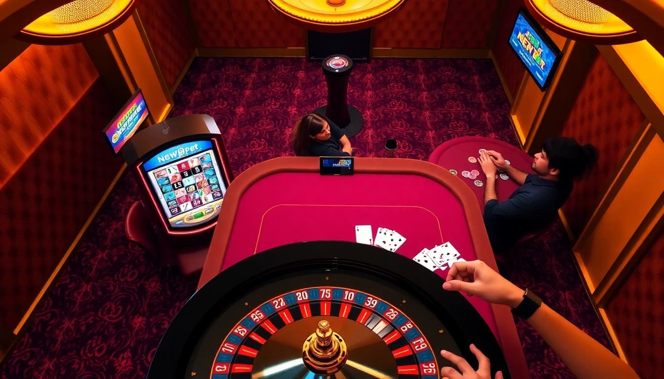 Experience thrilling casino action at https://new88.pet/ with vibrant games and professional atmosphere.