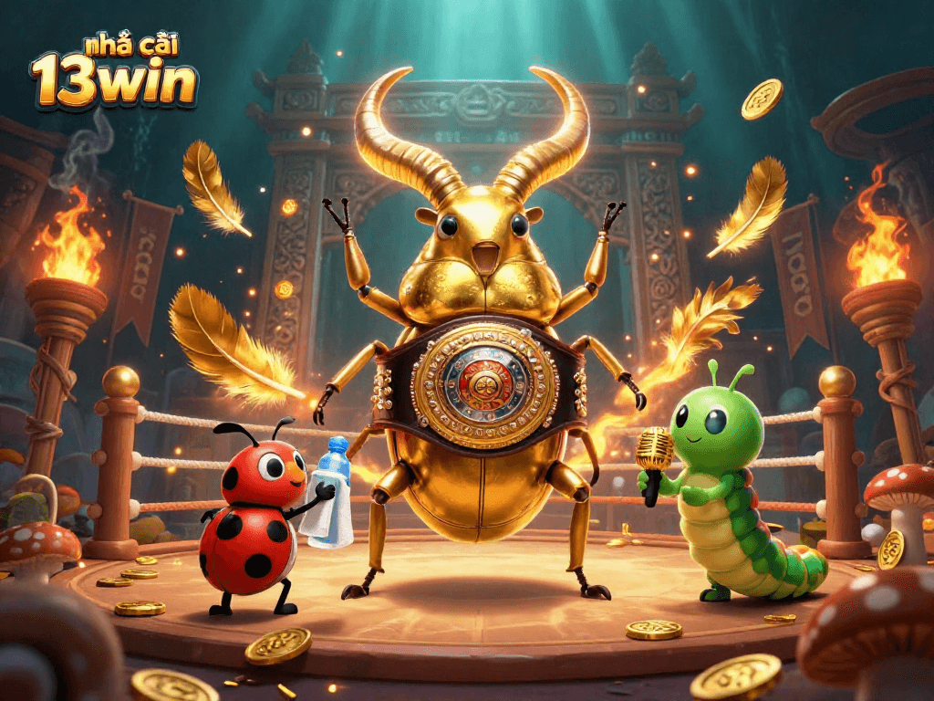 Engage with exciting betting at nhà cái 13win featuring a dynamic scene of contenders and game elements.