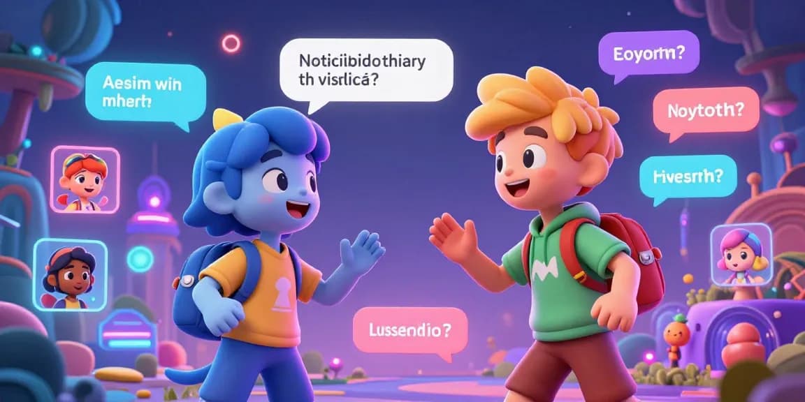 Engaging character AI NSFW chat scene with colorful avatars and fantasy backgrounds, showcasing playful interactions and customizable designs.