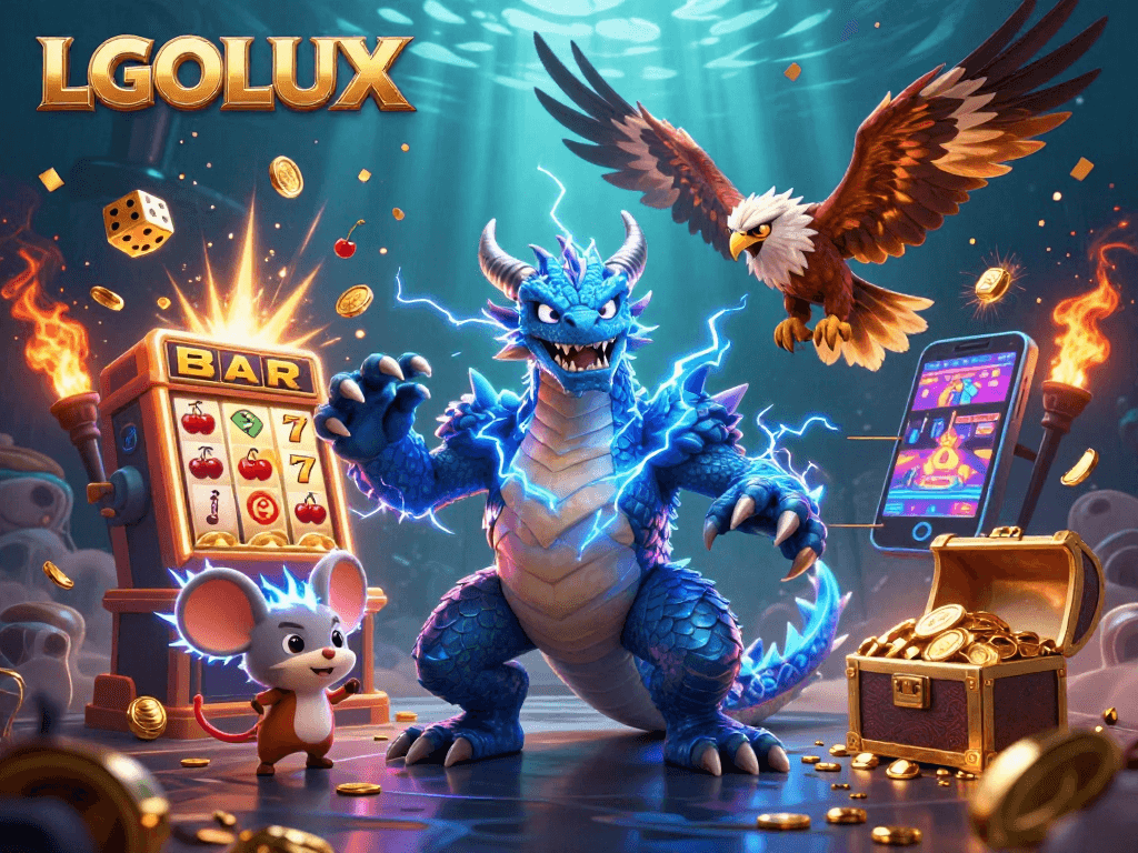 Experience winning big at LGOLUX with exciting slot machines and premium game features.