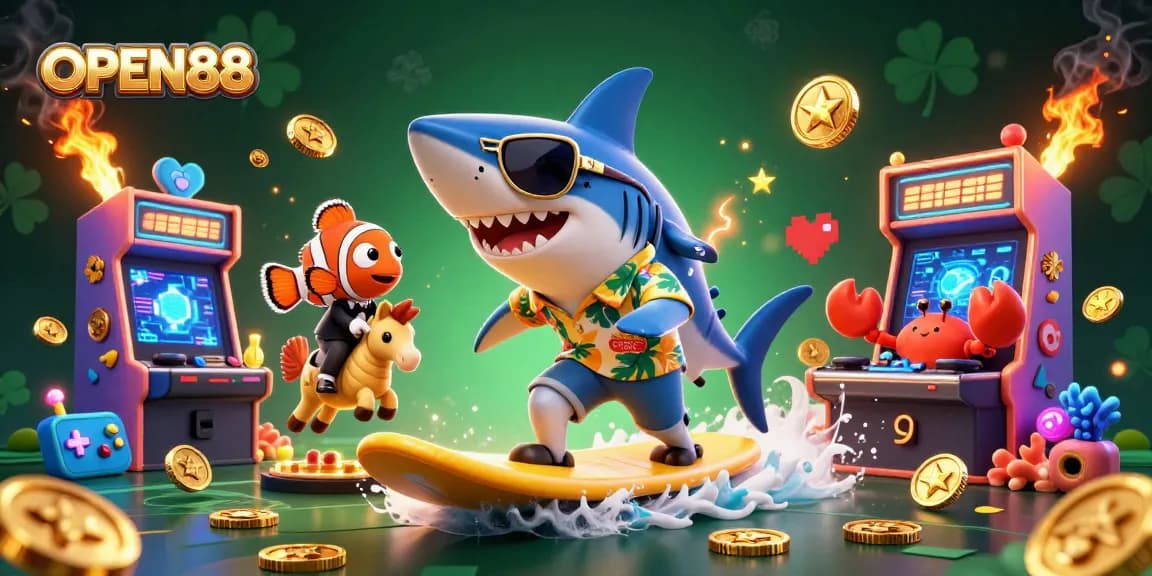 Bet with OPEN88 while enjoying vivid gameplay in a colorful casino adventure.