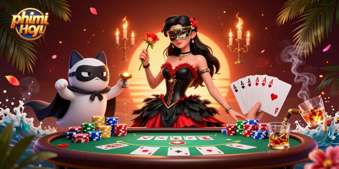 Play thrilling phim moi in a vibrant casino world filled with poker excitement and glamour.