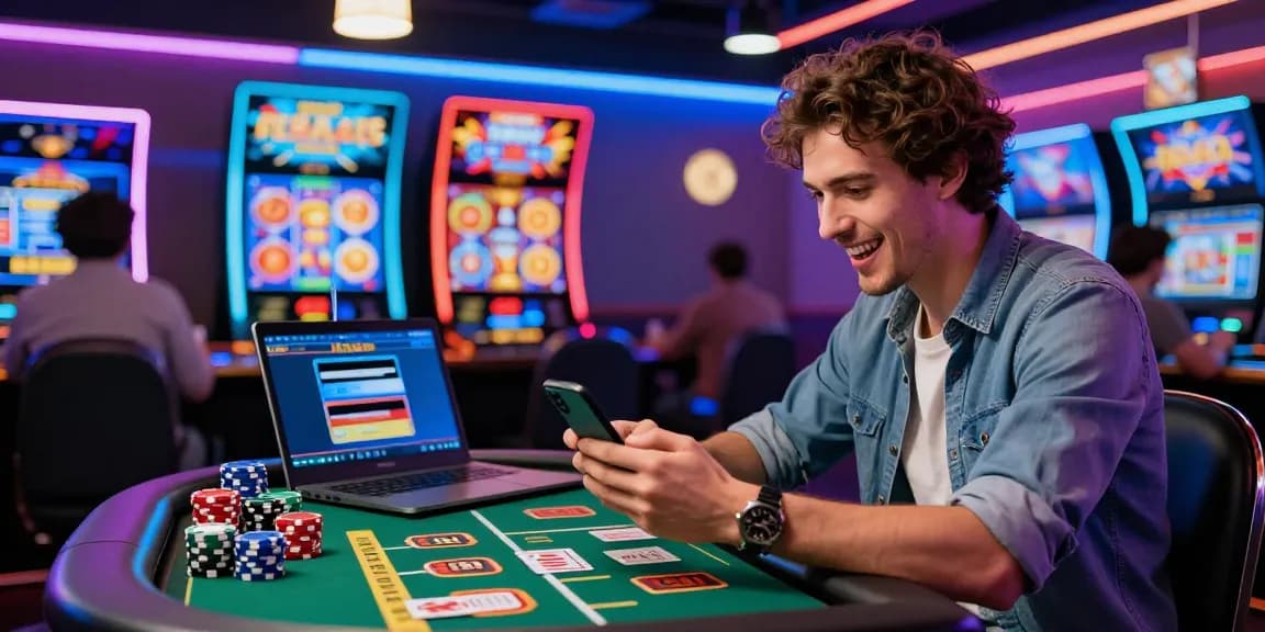 Enjoying online gaming at credit card casinos featured on https://southsomersetenvironment.co.uk/ in a vibrant casino atmosphere.