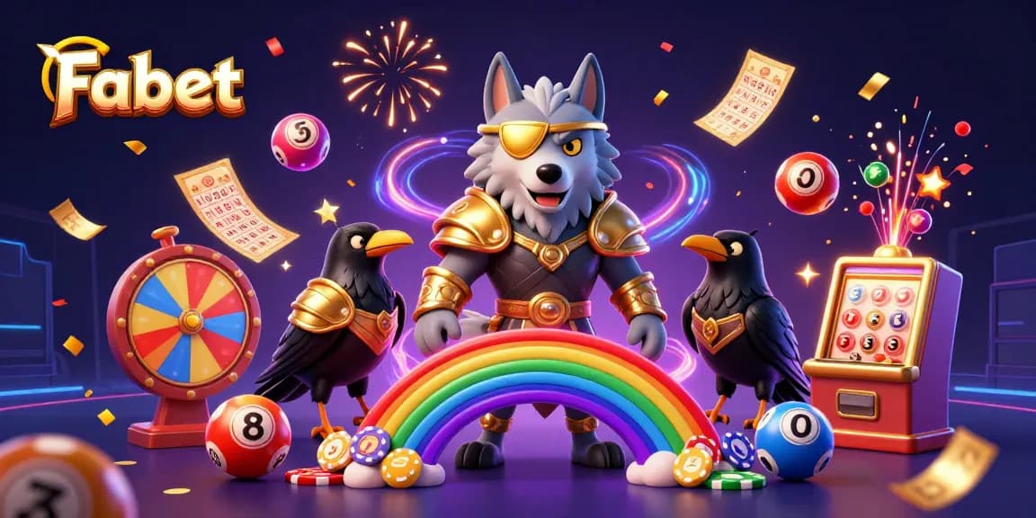 Engage in thrilling gameplay with Fabet's colorful lottery elements and festive energy.
