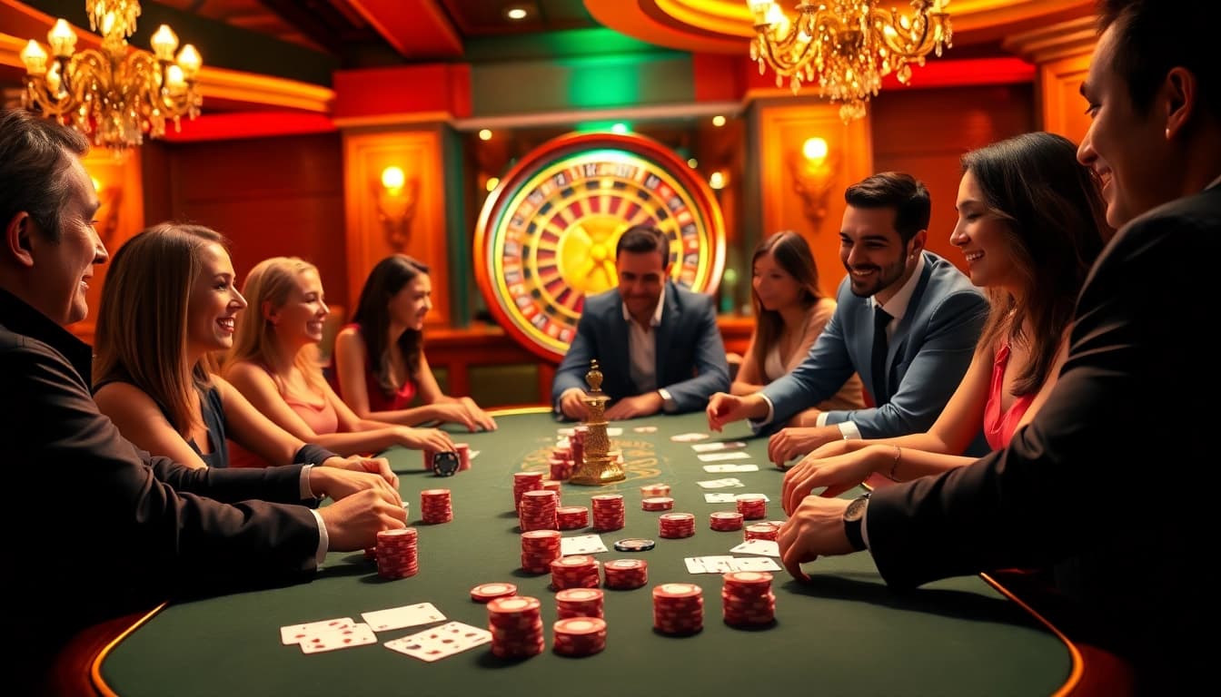 Experience the excitement of gaming at https://f168.vision/ with a vibrant online casino atmosphere featuring poker and roulette.