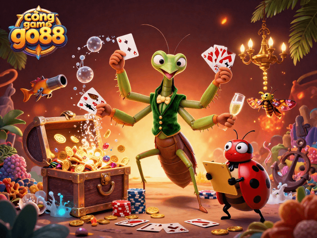 Cổng game go88 cung cấp trải nghiệm cá cược hấp dẫn với các trò chơi và phần thưởng hấp dẫn.