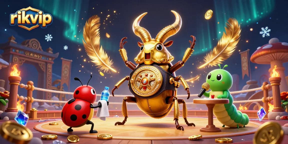 Engage with the vibrant world of rikvip in a dynamic casino scene filled with action and energy.