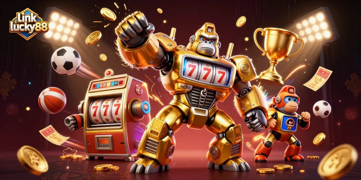 Experience the thrill of winning with the link lucky88 game, featuring an exciting jackpot gorilla mech!