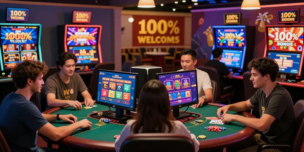 Exciting gaming atmosphere at rokok88 with new member 100% welcome bonus.