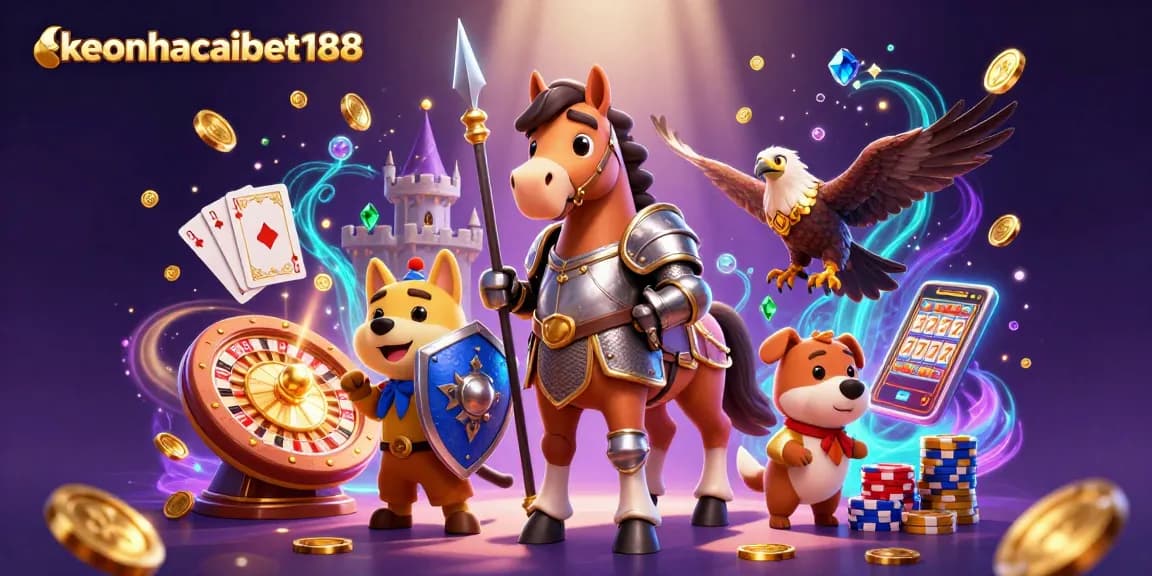 Experience thrilling wins with keonhacaibet188 in a rich, dynamic casino scene filled with excitement.
