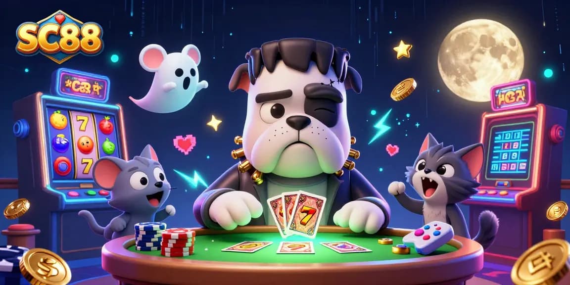 SC88: Engage in thrilling casino action with cards, slots, and a vibrant gaming atmosphere.