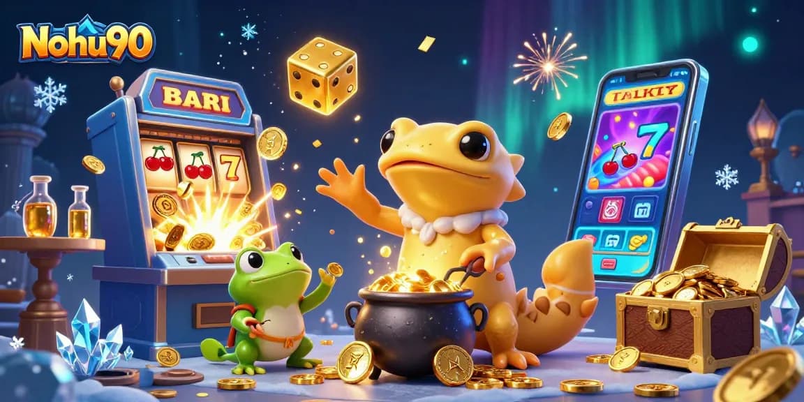 Nohu90 increases your jackpot wins with vibrant slot game action and magical elements.