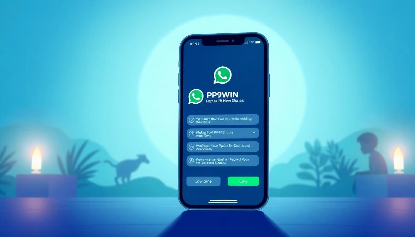 PP9WIN withdrawal PNG process illustrated through engaging WhatsApp chat.