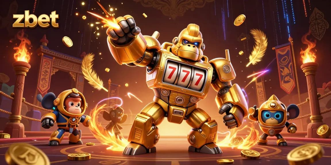 Experience thrilling moments with zbet's vibrant 3D casino illustration showcasing dynamic betting elements.