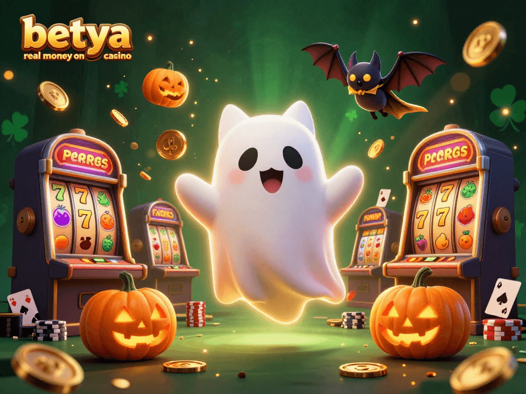 Engage with the betya real money online casino through vibrant 3D illustrations of gaming fun.