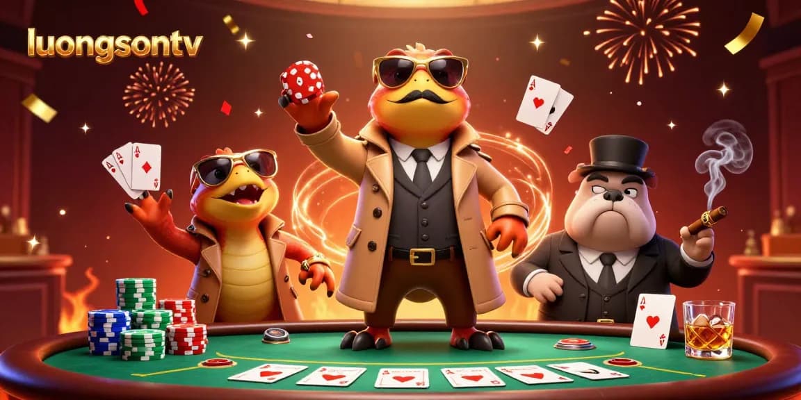 Experience the action as luongsontv showcases playful raptors in a casino scene.