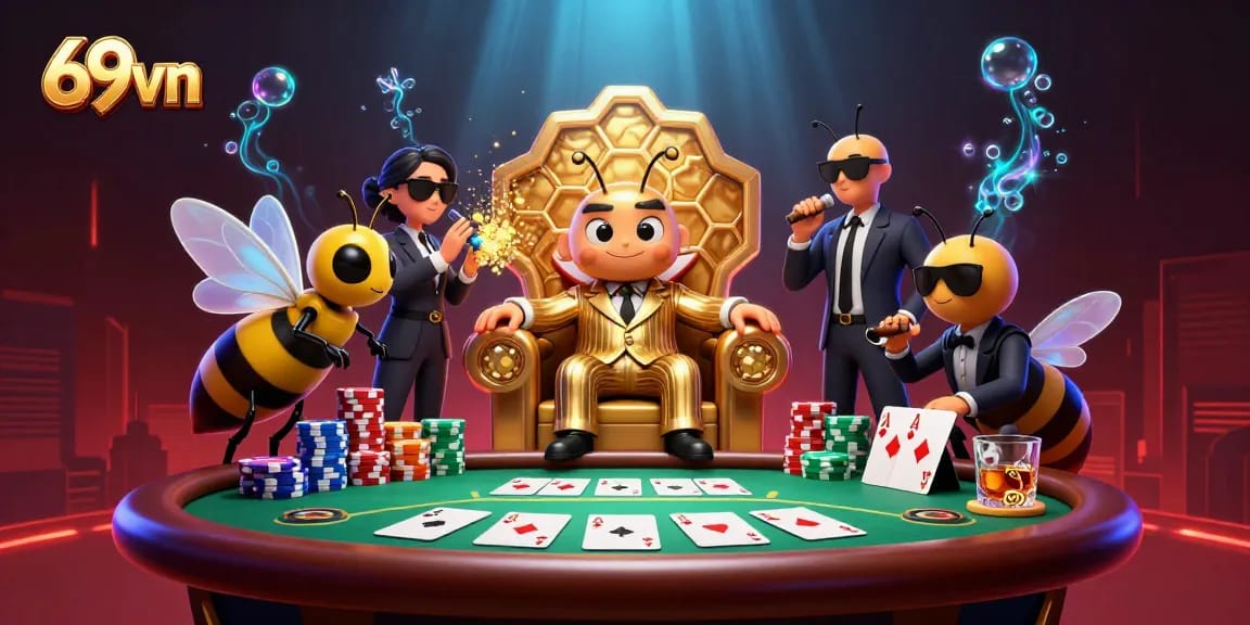 Experience winning moments at 69vn with thrilling poker games and vibrant casino atmosphere.