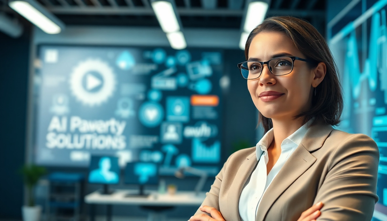Showcase of an AI powered warranty company with innovative solutions and professional atmosphere