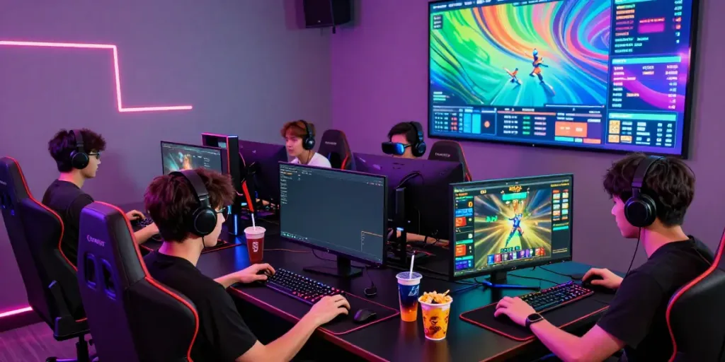 Exciting gaming session featuring players enjoying bro138 slot games with real-time stats.
