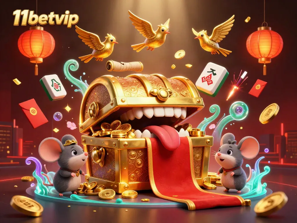 Engage with exciting riches at 11betvip, showcasing dynamic gaming elements in a rich 3D carnival.