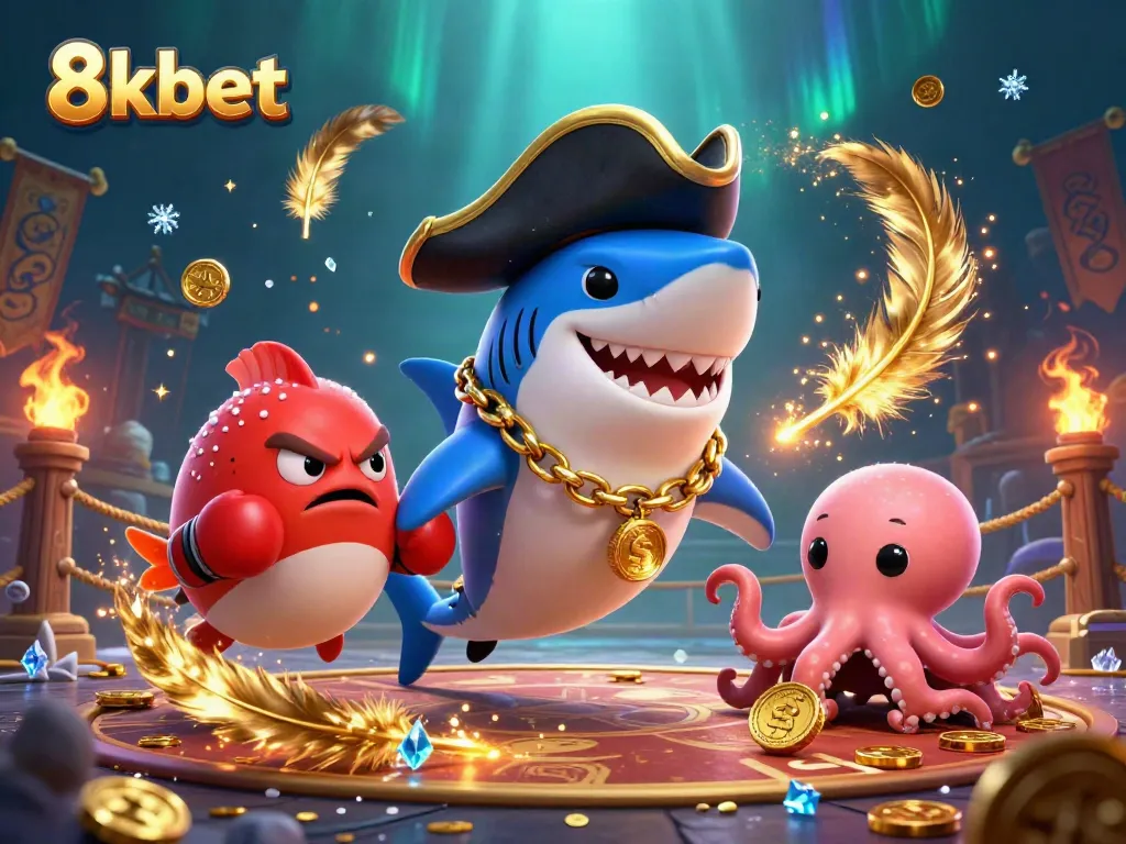 Experience thrilling action and winning moments at 8kbet with dynamic characters and gold coin treasures!