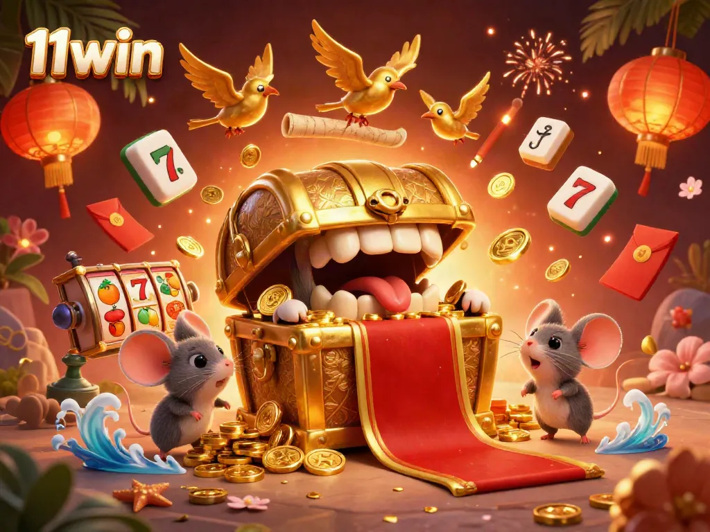 Engage with thrilling slot experiences at 11win, featuring vibrant jackpots and animated character interactions.