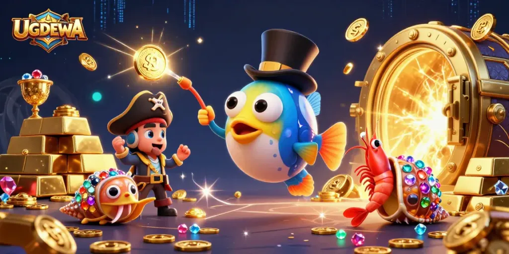 Engage with UGDEWA's vibrant online gaming world, where treasure and adventure unite