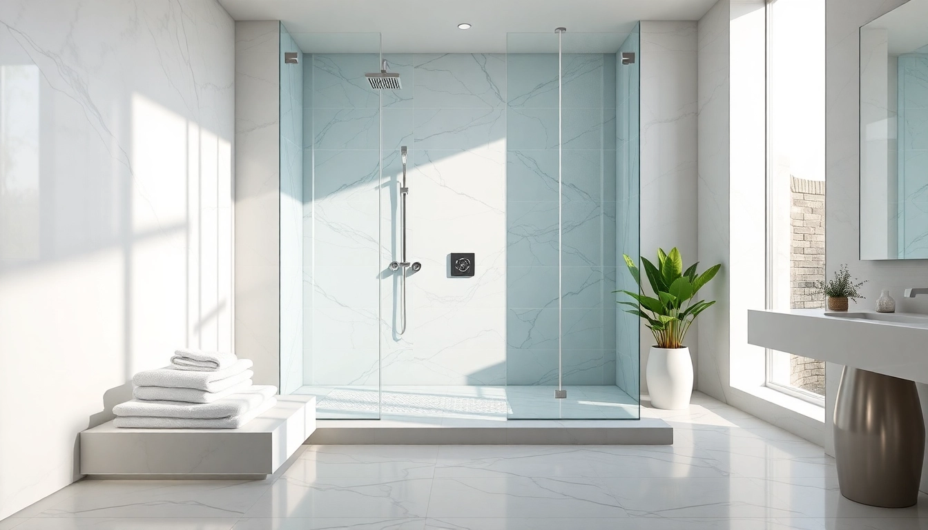 Stylish shower uk in a luxurious bathroom showcasing elegant design and modern fixtures.