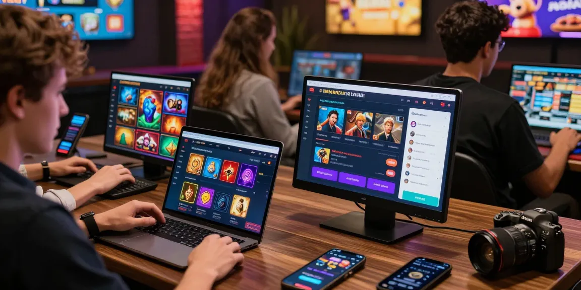 LUCK8 online betting platform with users engaging in sports and casino games, vibrant interface showcasing live betting and rewards.