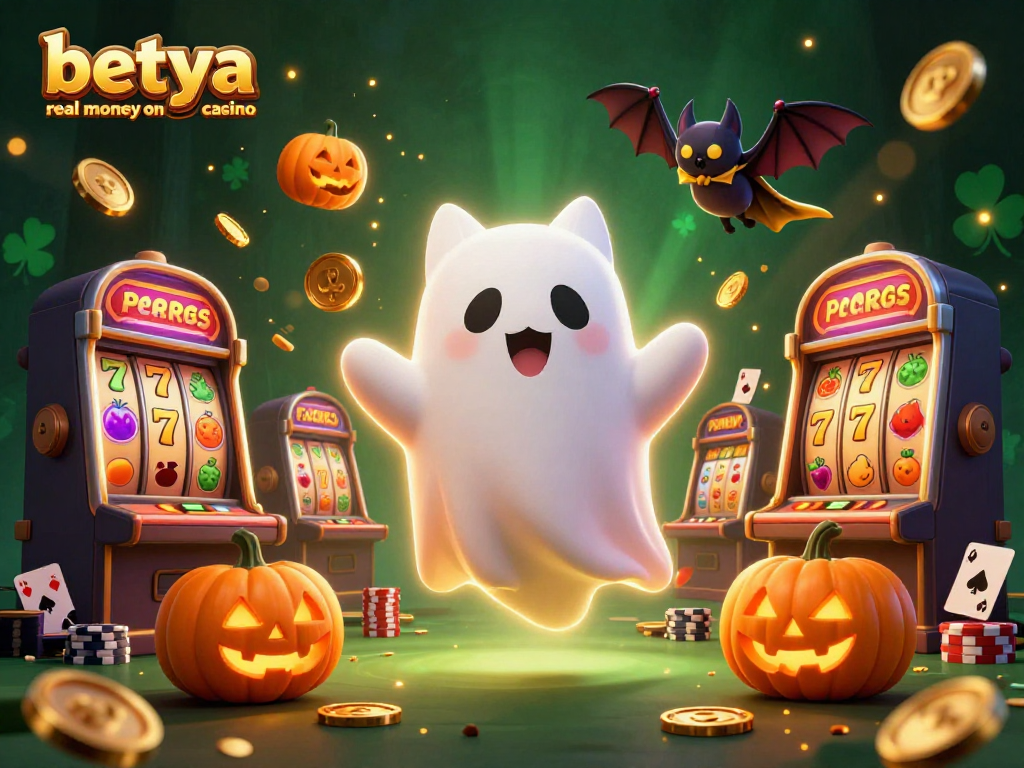 Engage with the betya real money online casino through vibrant 3D illustrations of gaming fun.