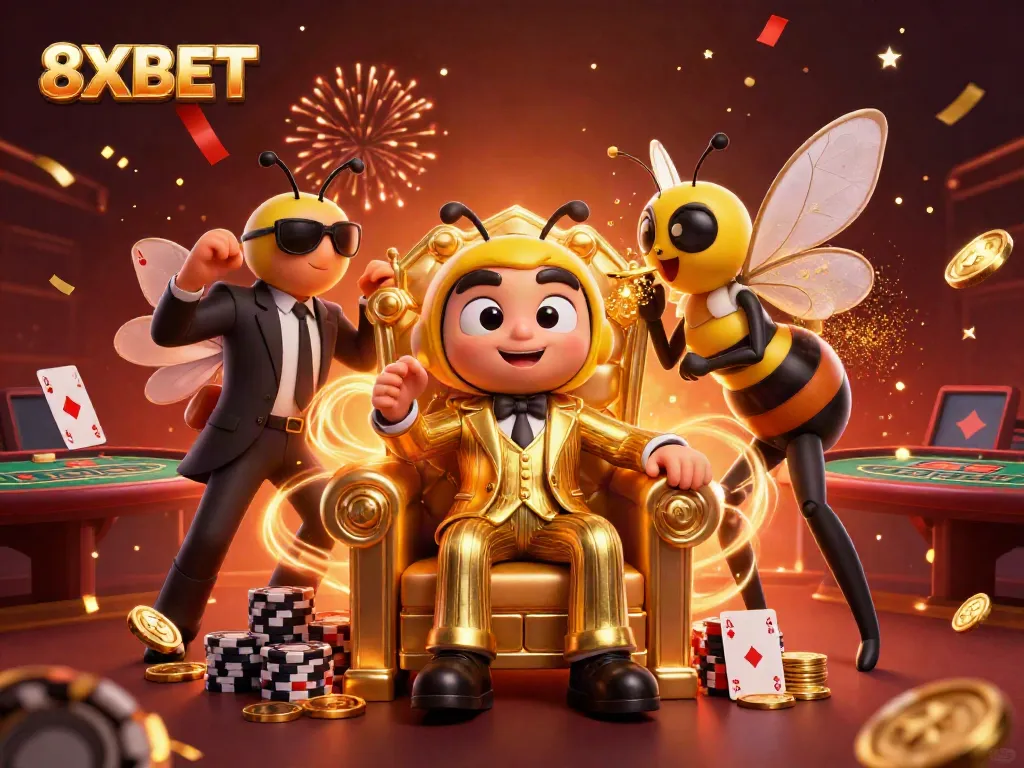 Experience thrilling online gaming action with 8XBET’s vibrant casino scene filled with excitement and energy.