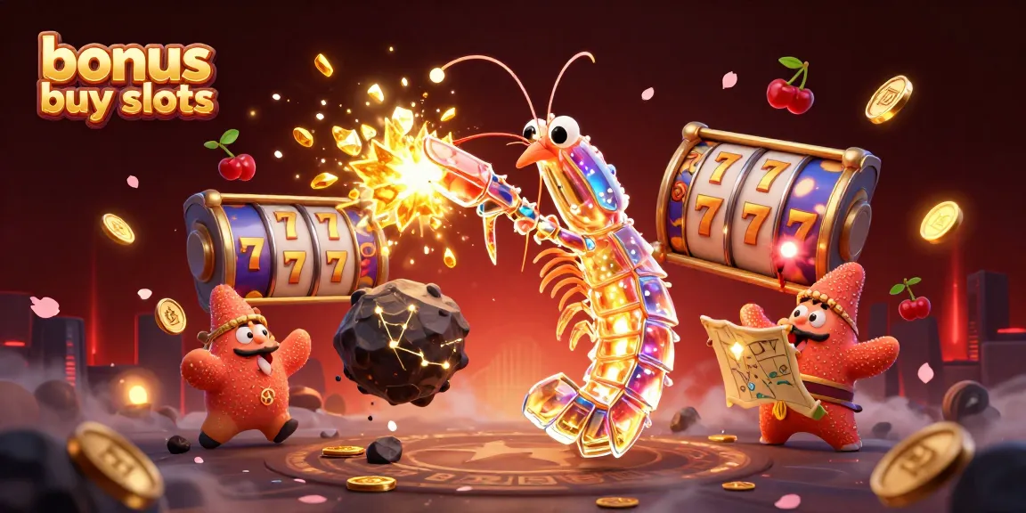 Engage with bonus buy slots in a vibrant casino-themed adventure packed with gold coins and dynamic characters.